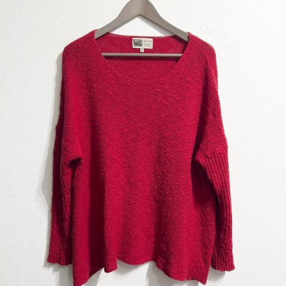 Habitat Clothes To Live In Sweater Knit Relaxed Fit Medium Textured Cotton - Picture 1 of 6